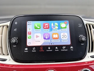 Fiat 500 C 1.0 Hybrid Lounge | Dealeronderhouden | Apple/Android | Cruise Control / 12