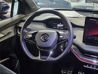 Škoda Enyaq iV 60 Sportline Geen import | Trekhaak | Camera | BlackPack | 91% SOH / 12