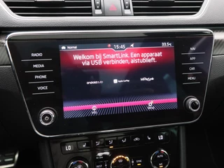 Škoda Superb Combi 1.5 TSi ACT 150 Pk Automaat Sportline Business | Trekhaak | Stoelverwarming | Panorama dak | Camera | Canton Audio | Alcantara | CarPlay | 18 Inch / 34