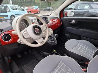 Fiat 500 TwinAir Turbo Collezione Glazen schuifdak/Nav/LMV / 12