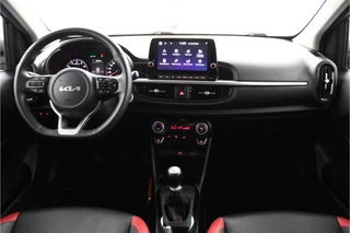 Kia Picanto 1.0 DPi GT-Line  - Fietsendragerhaak - Climate Control - Apple Carplay / Android Auto - Lederen bekleding - Fabrieksgarantie tot 07-2029 / 30