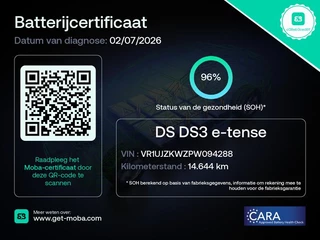 DS DS 3 E-Tense Opéra 54 kWh / 10
