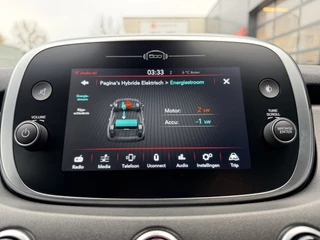 Fiat 500X 130pk Hybrid (Camera - LED - Navigatie via APP - Parkeersensoren V+A - Automatische Airco - 17") / 25