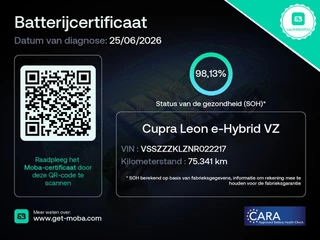 CUPRA Leon 1.4 e-Hybrid VZ Business 245PK LED Navi ACC Carplay / 11