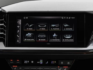 Audi Q4 e-tron 40 Launch edition S Competition 77 kWh | Trekhaak | HUD | Warmtepomp | ACC | Matrix LED | Leder | Keyless | Camera | Sonos audio | 20" | Dealeronderhouden / 28