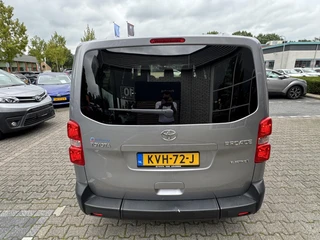 Toyota PROACE Electric Verso LONG DYNAMIC 75KWH GRUAU ROLSTOELAUTO VERLAAGD-INBOUW-OPRIJPLAAT 2x SCHUIFDEUR AIRCO CRUISE BLUETOOTH / 5