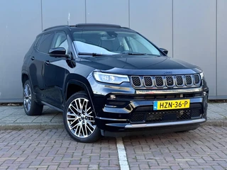 Jeep Compass 4xe 240 Plug-in Hybrid Electric Summit | Apple-Android | Schuif-Kanteldak | Adaptive Cruise Control / 4