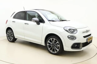 Fiat 500 X 1.5 Hybrid 130pk Sport Cabrio | Navigatie | Achteruitrijcamera | Apple Carplay/Android Auto | Climate control | Cruise control | LED lampen | Parkeersensoren | 18" Lichtmetalen velgen / 9