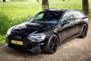 Audi A6 Avant 55 TFSI e Quattro S Line  Full Black Matrix Led Panorama 21" ACC Trekhaak / 14