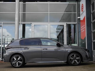 Peugeot 308 1.2 Hybrid 136 e-DCS6 GT | Demo | Automaat | Keyless entry & start | Led verlichting | 18 inch Lichtmetalen velgen | Navigatie | Adaptive cruise control | Rondom camera | Regensensor / 7