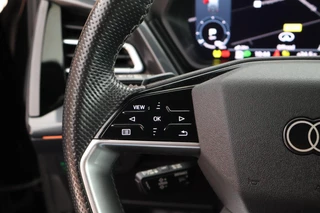 Audi Q4 Sportback e-tron 40 S edition 77 kWh SOH 93% Trekhaak Camera HUD Sonos Panoramadak Stoelverwarming Navigatie S-Line / 22