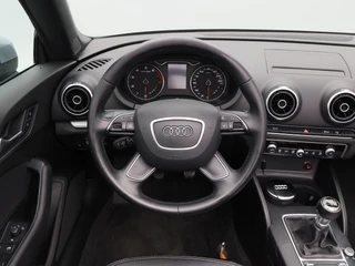 Audi A3 Cabriolet 1.4 TFSi 125 Pk Attraction Pro Line Plus | Cruise Control | Zwart Leder | Navigatie | Climate control | 16 Inch / 33