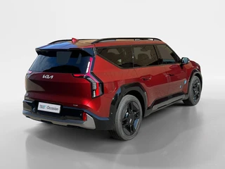 Kia EV9 GT-line AWD 99,8 kwh 7 zits | 385 PK | Geventileerde/verwarmde stoelen | Wireless Carplay & Android auto | 2.500 kg trekgewicht | Meridian | Fabrieksgarantie t/m 19-6-2033 +3x 1 jaar*  | NAP / 7