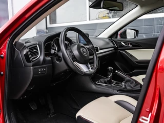 Mazda 3 2.0 GT-M | Leder | Xenon | Keyless | Head-up display | Bose | Trekhaak | PDC v+a | Stoelverwarming / 8