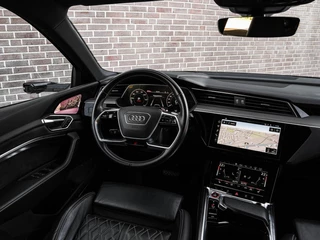 Audi e-tron Sportback S quattro 95 kWh 503 PK | SOH 99% | Panoramadak | RS-zetels | HUD | B&O | ACC | 360 Camera | Soft-Close | Luchtvering | 23" | incl. BTW / 16