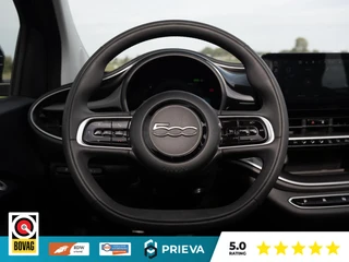 Fiat 500e Cabrio Urban 42 kWh | 118 PK | Camera | CarPlay | Keyless | 26.395 KM / 14