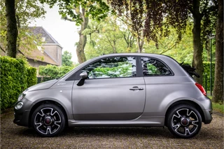 Fiat 500 1.0 Hybrid Cult Cabriolet  Mat Grijs Grigio Opaco / 4