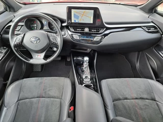 Toyota C-HR 1.8 HYBRID GR-SPORT 19"LM-VELGEN CAMERA NAVI STUUR-/STOELVERWARMING P-SENSOREN AD-CRUISE HALF-LEDER/ALCANTARA / 8